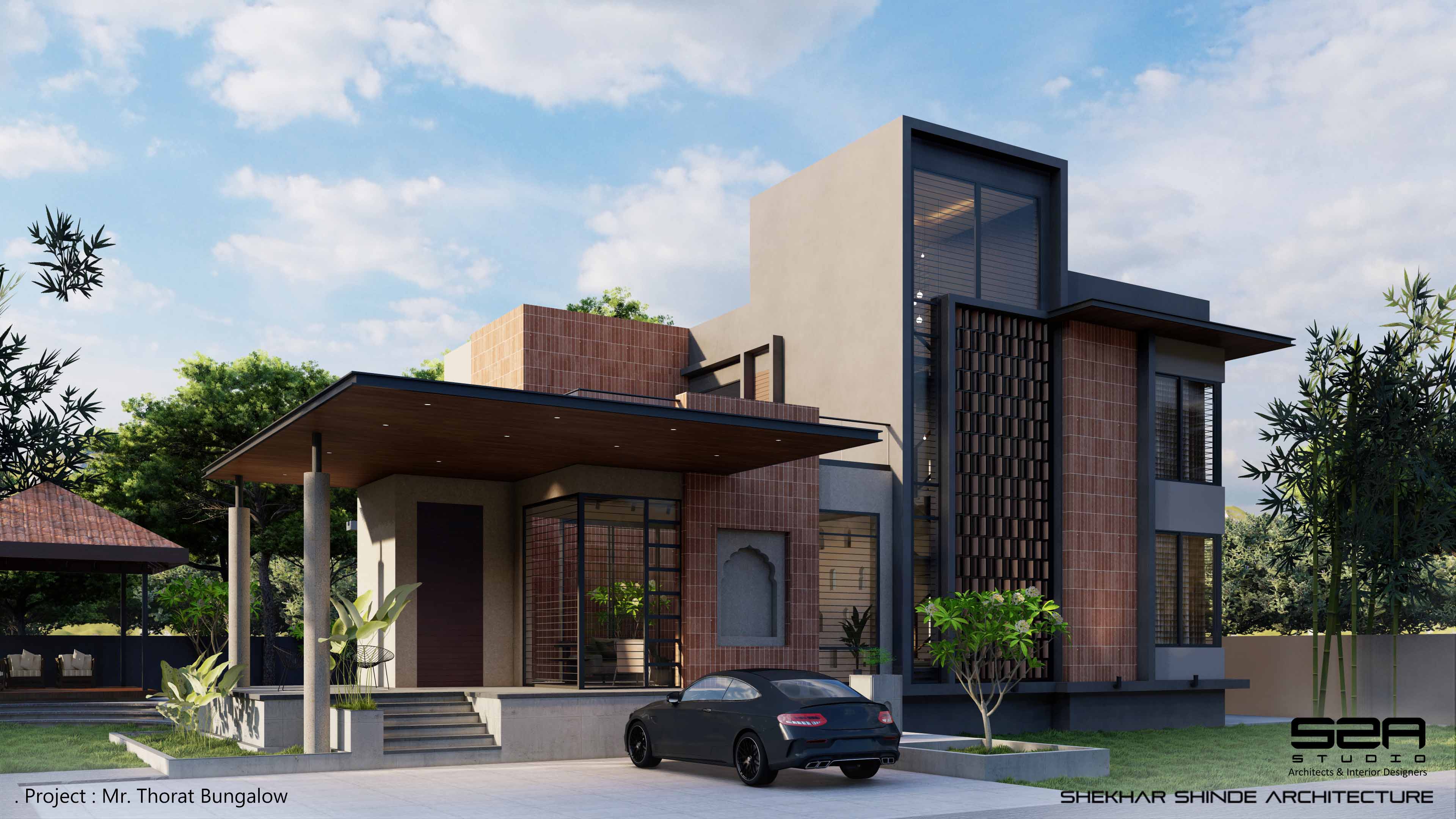 project name bungalow at davangaon project brief this 4260 sq ft 4bhk ...